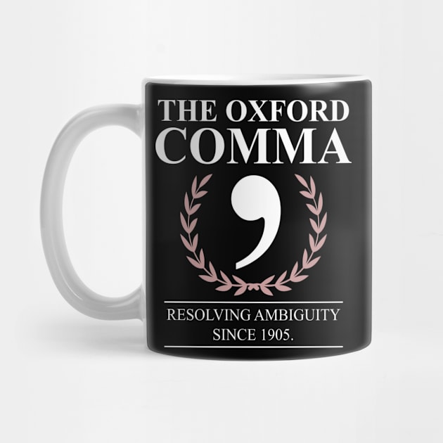 Oxford Comma English Teacher Funny Grammar by swissles